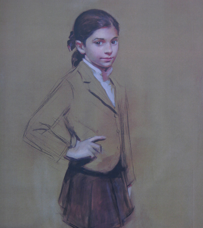 Retrato infantil del pintor José María Fayos