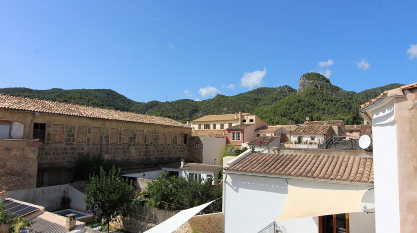 Alaró, Haus mit Patio, Pool und Terrasse mit Aussicht, Kauf, Mallorca