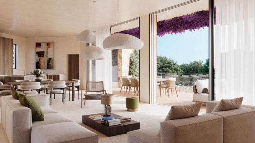 luxury villa project in Bendinat Mallorca on sale