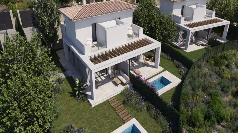 semi detached house in Majorca near to beach and sea for sale