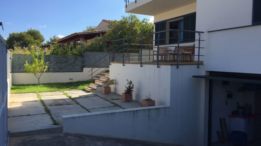 Villa mit Garten, Pool und Meerblick in Colonia San Pere, Norden Mallorcas