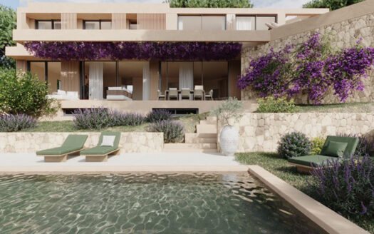 luxury villa project 38 in Bendinat Mallorca on sale